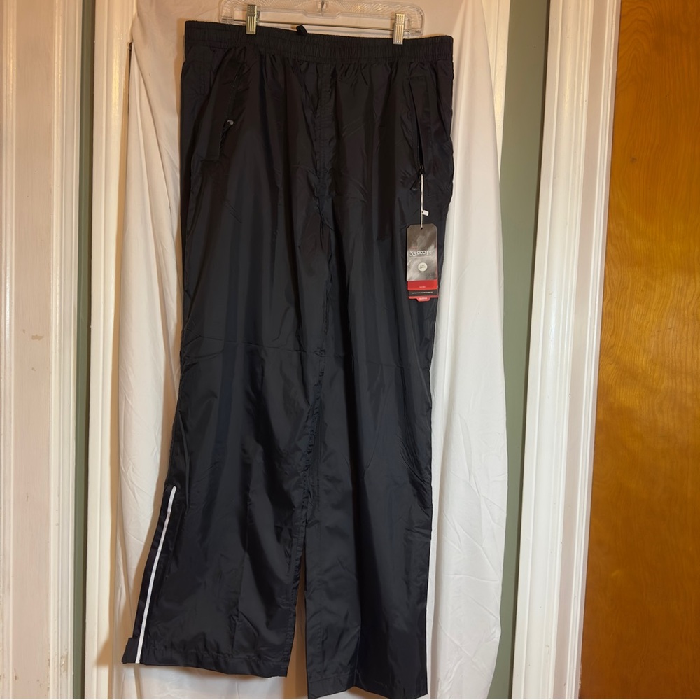 33000 Ft Pants Activewear Black Waterproof XL Unisex Windproof NWT Men’s Women’s
